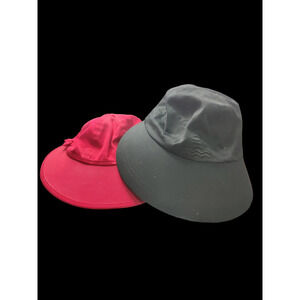 Bundle of 2 brimmed sun caps